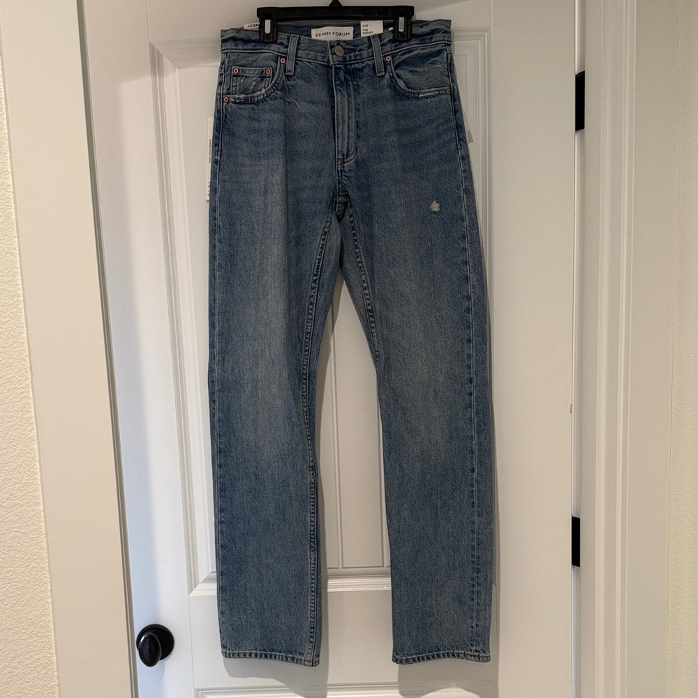 NWT Denim Forum Low Waist Baggy Jean Size 24